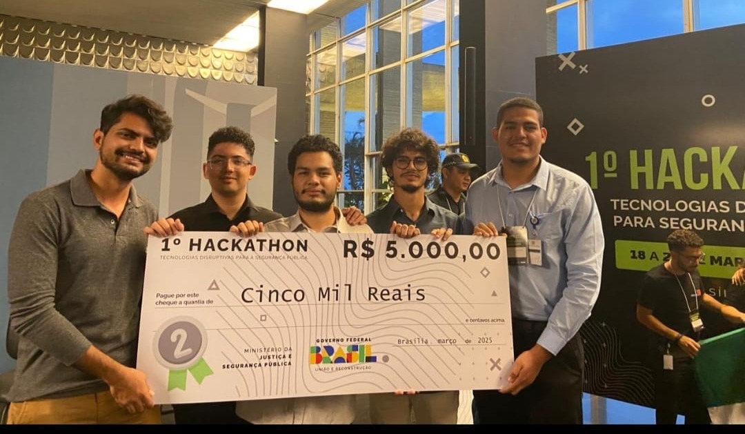 Alunos da Facape conquistam 2º lugar em competição nacional de tecnologias para segurança pública